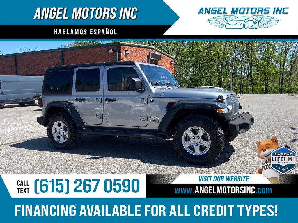 2019 Jeep Wrangler Sport S — SUV — 74,391 mi — Smyrna, TN