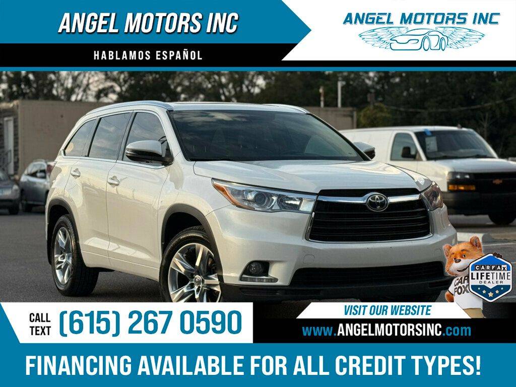 2014 Toyota Highlander Limited Platinum — SUV — 136,440 mi — Smyrna, TN