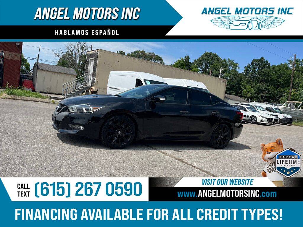 2017 Nissan Maxima SR — Sedan — 121,424 mi — Smyrna, TN