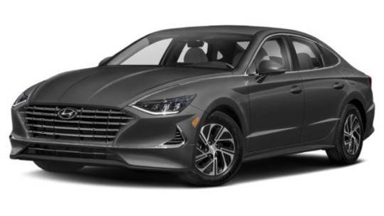 2021 Hyundai Sonata Hybrid Blue — Sedan — 16,412 mi — Brunswick, ME