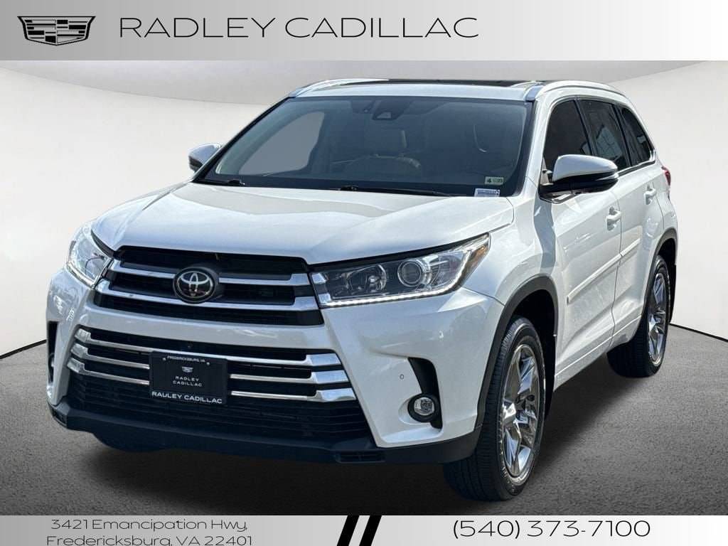 2019 Toyota Highlander Limited — SUV — 84,721 mi — Fredericksburg, VA