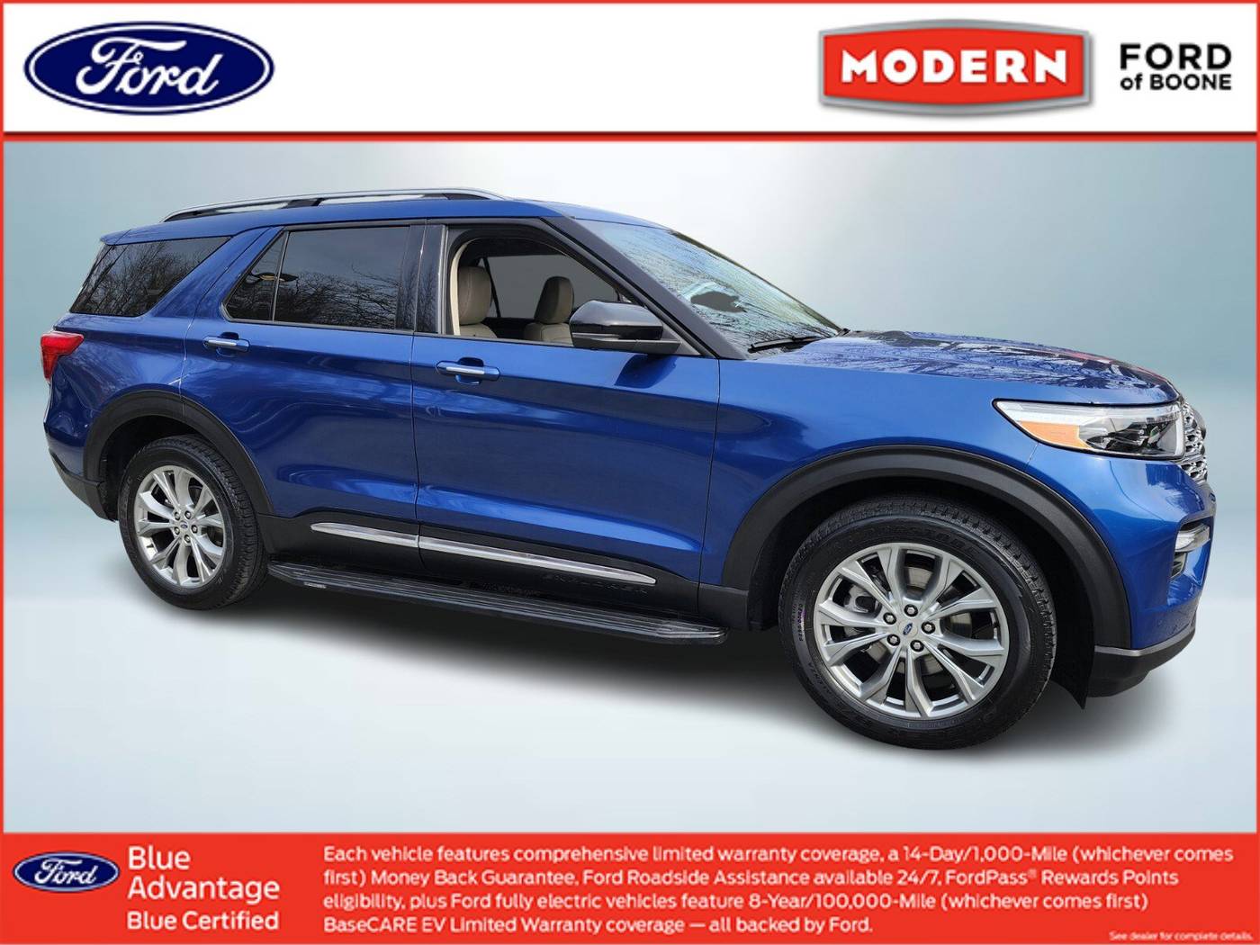 2021 Ford Explorer Limited — SUV — 47,801 mi — Boone, NC