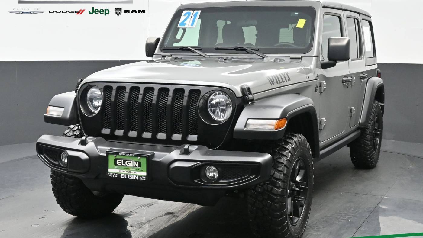 2021 Jeep Wrangler Willys Sport — SUV — 32,455 mi — Streamwood, IL