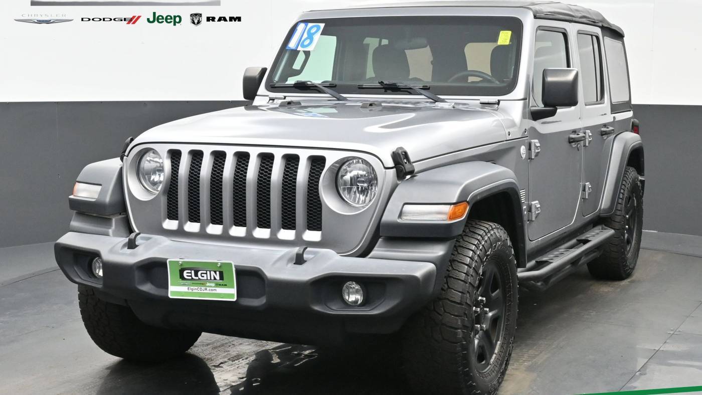 2018 Jeep Wrangler Sport — SUV — 74,601 mi — Streamwood, IL