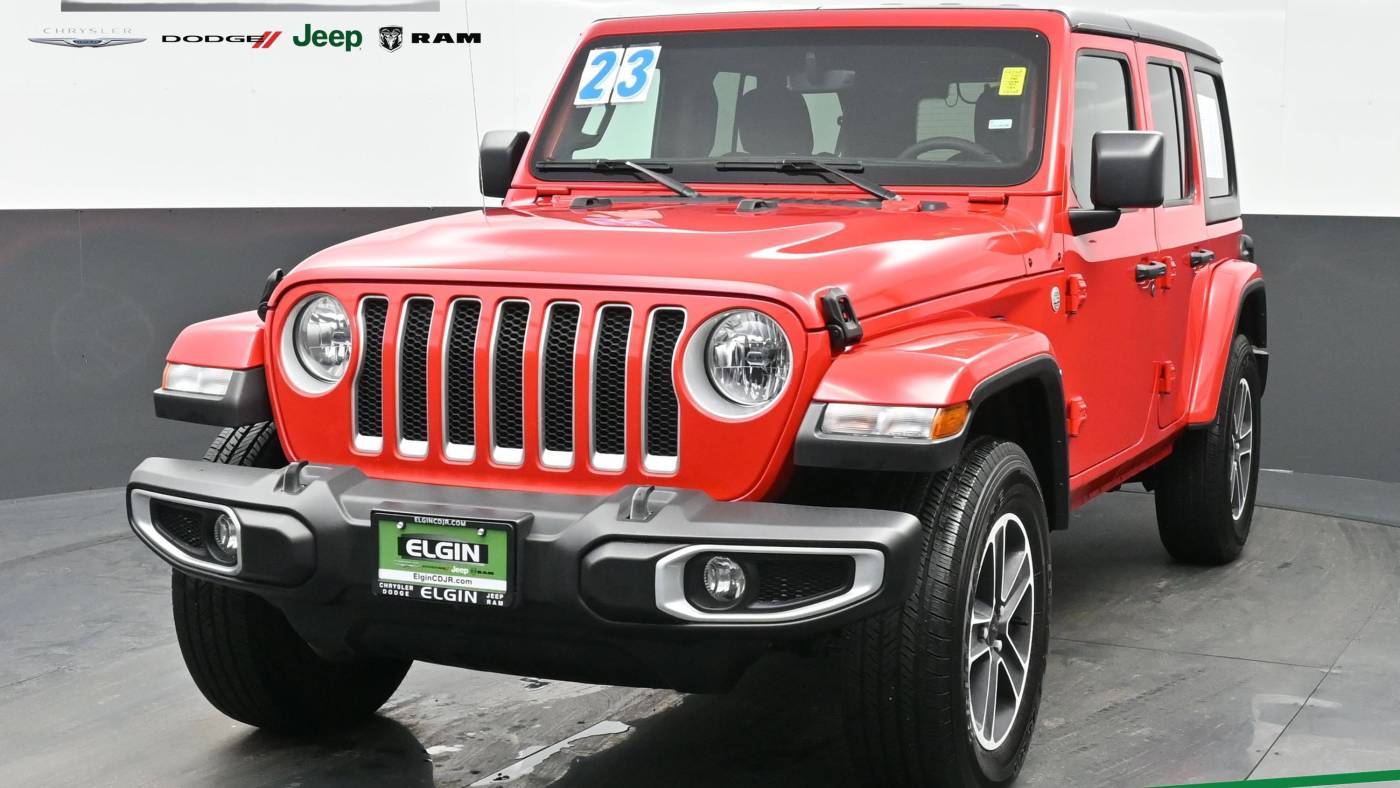 2023 Jeep Wrangler Sahara — SUV — 28,810 mi — Streamwood, IL