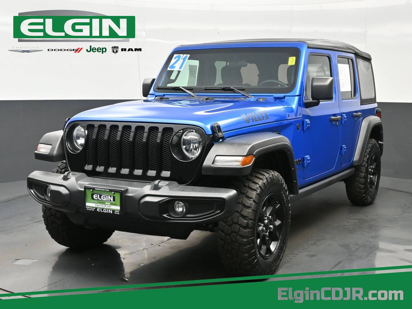 2021 Jeep Wrangler Willys Sport — SUV — 50,911 mi — Streamwood, IL