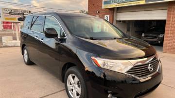 2012 nissan quest black