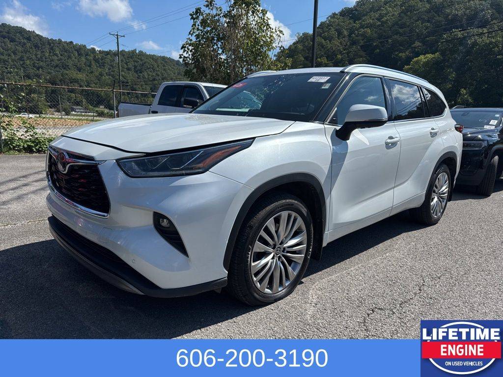 2022 Toyota Highlander Platinum — SUV — 73,562 mi — Ivel, KY