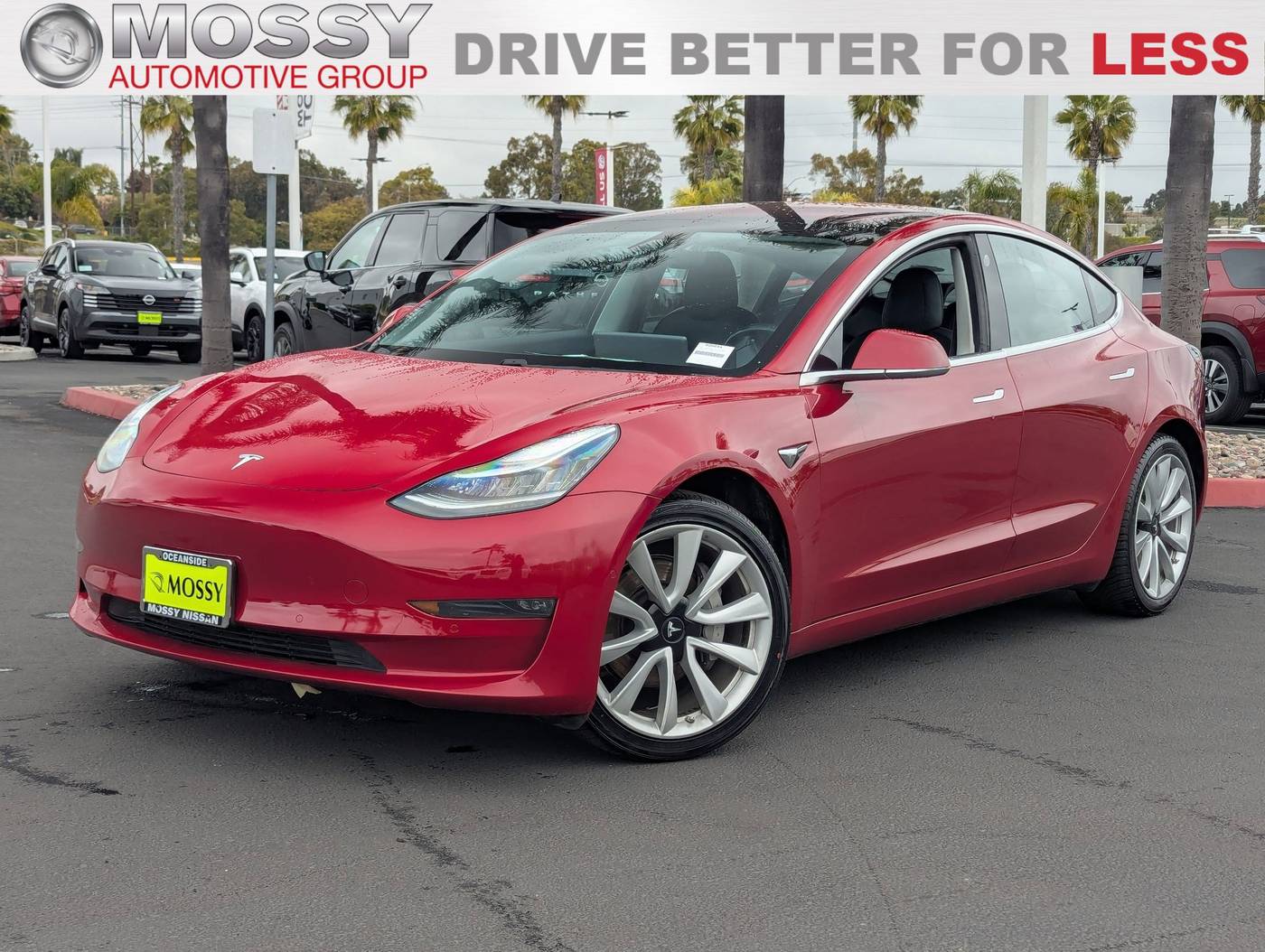 2018 Tesla Model 3 Long Range — Sedan — 64,828 mi — Oceanside, CA