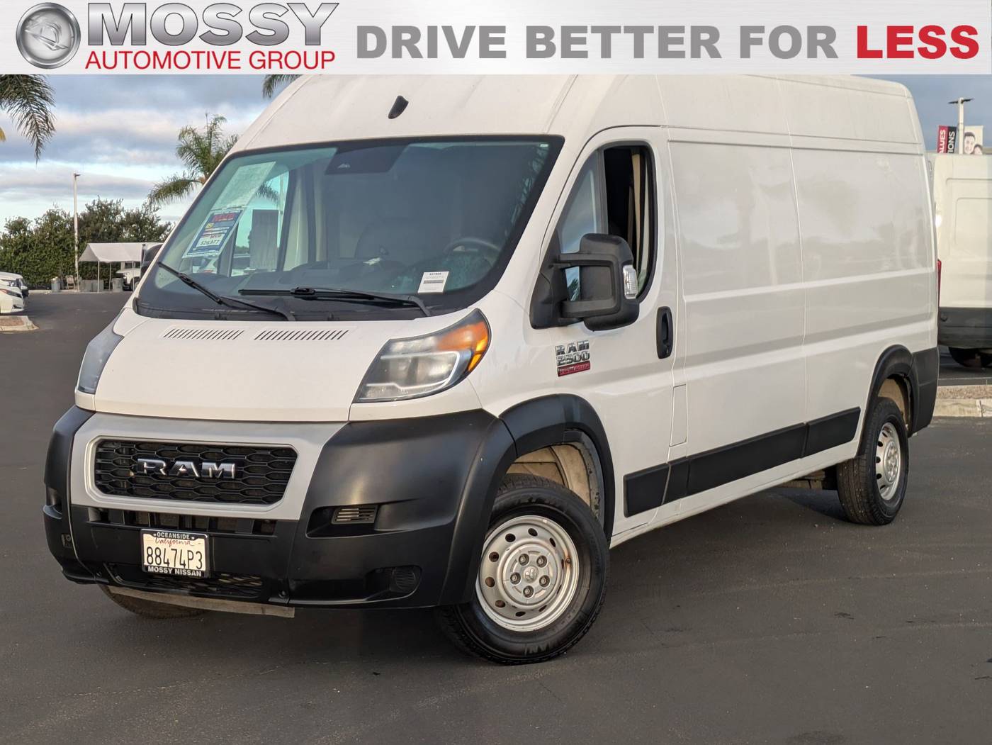 2022 Ram ProMaster Cargo Van 2500 — Cargo Van — 49,592 mi — Oceanside, CA