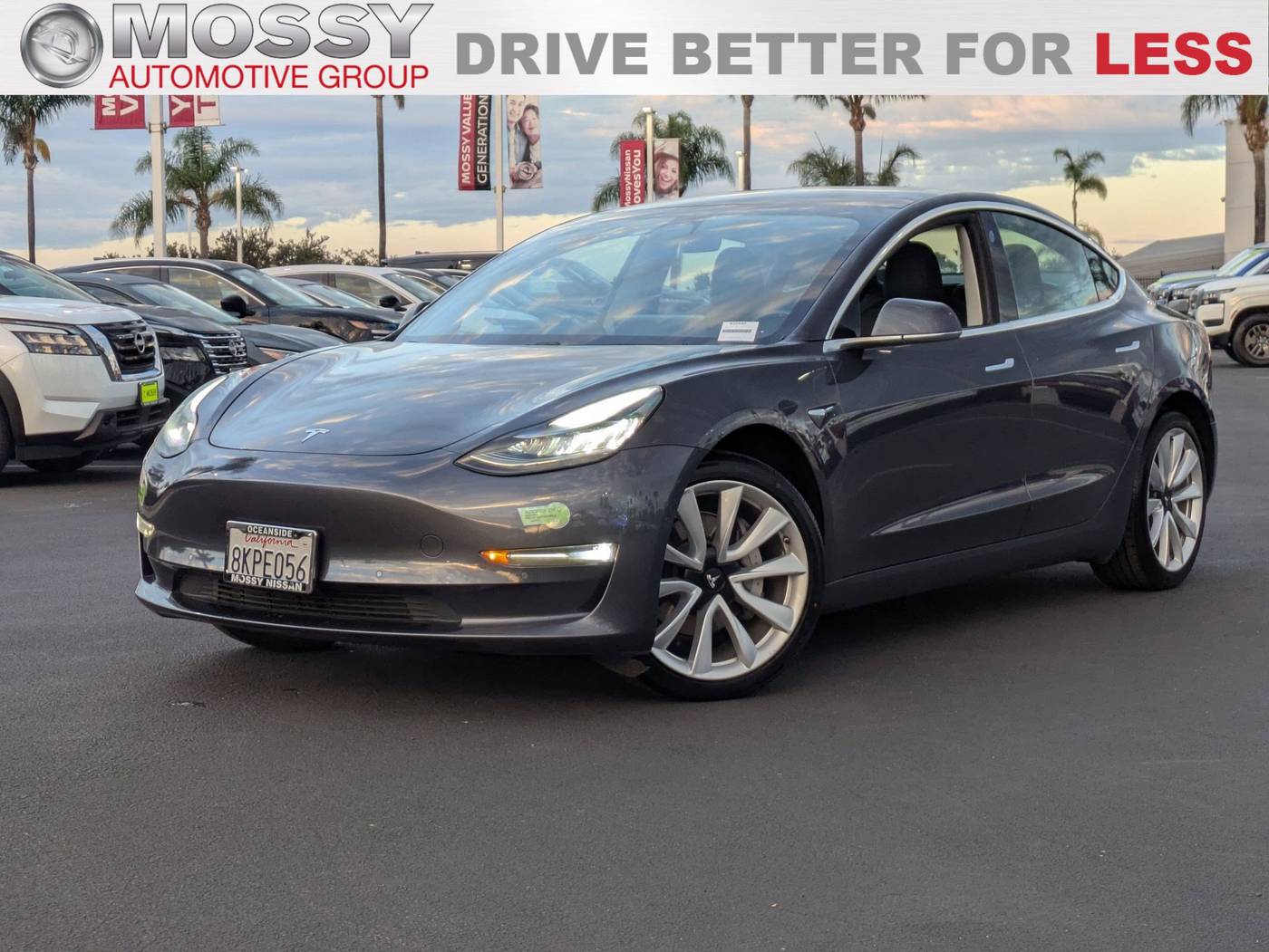 2019 Tesla Model 3 Mid Range — Sedan — 93,047 mi — Oceanside, CA