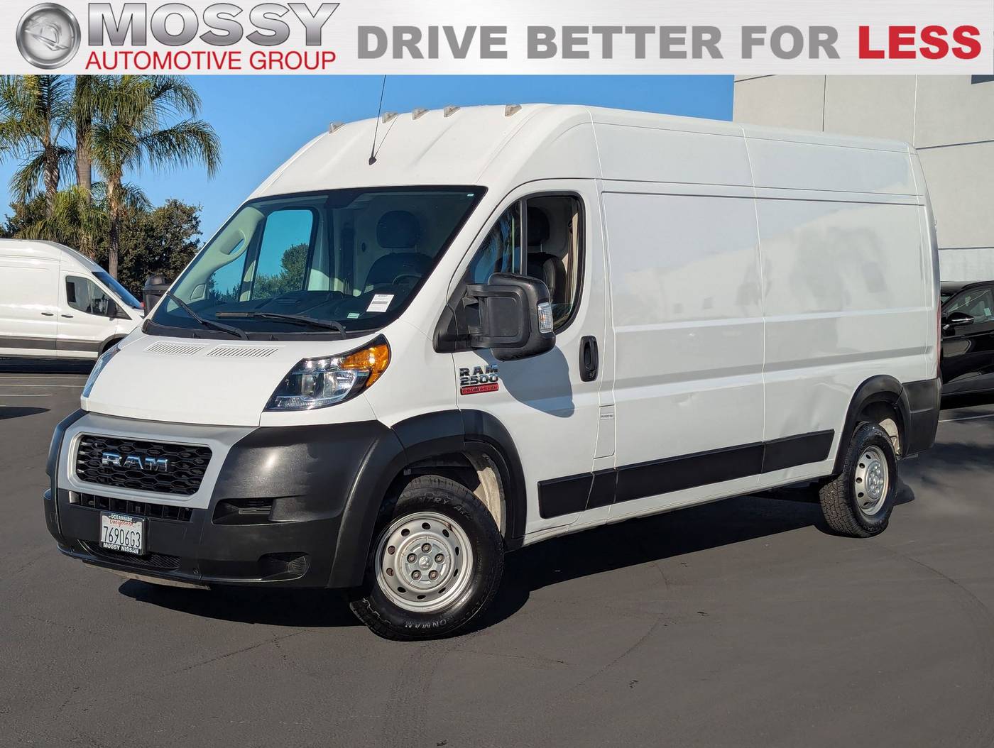2021 Ram ProMaster Cargo Van 2500 — Cargo Van — 30,615 mi — Oceanside, CA