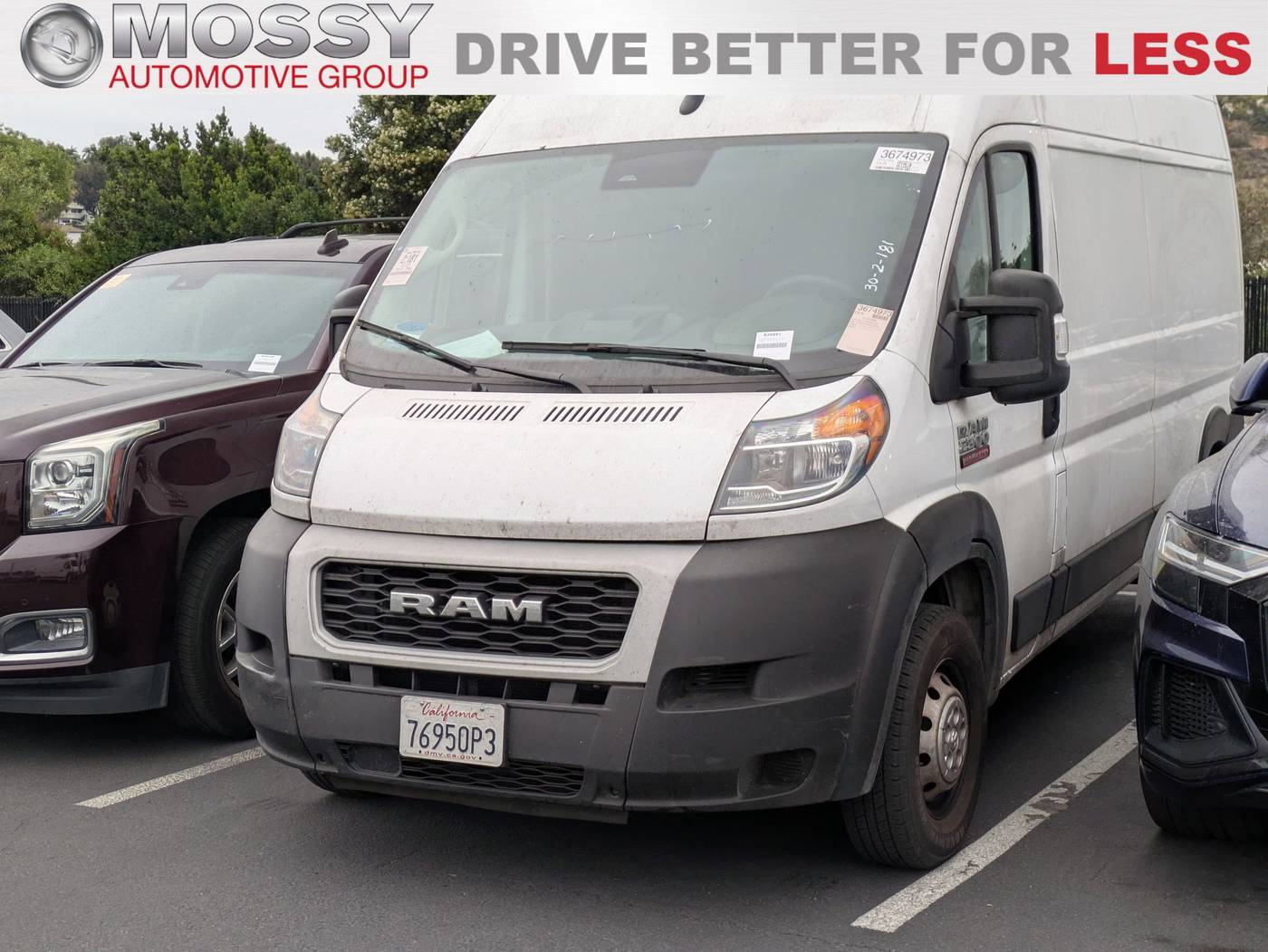 2022 Ram ProMaster Cargo Van 2500 — Cargo Van — 47,799 mi — Oceanside, CA