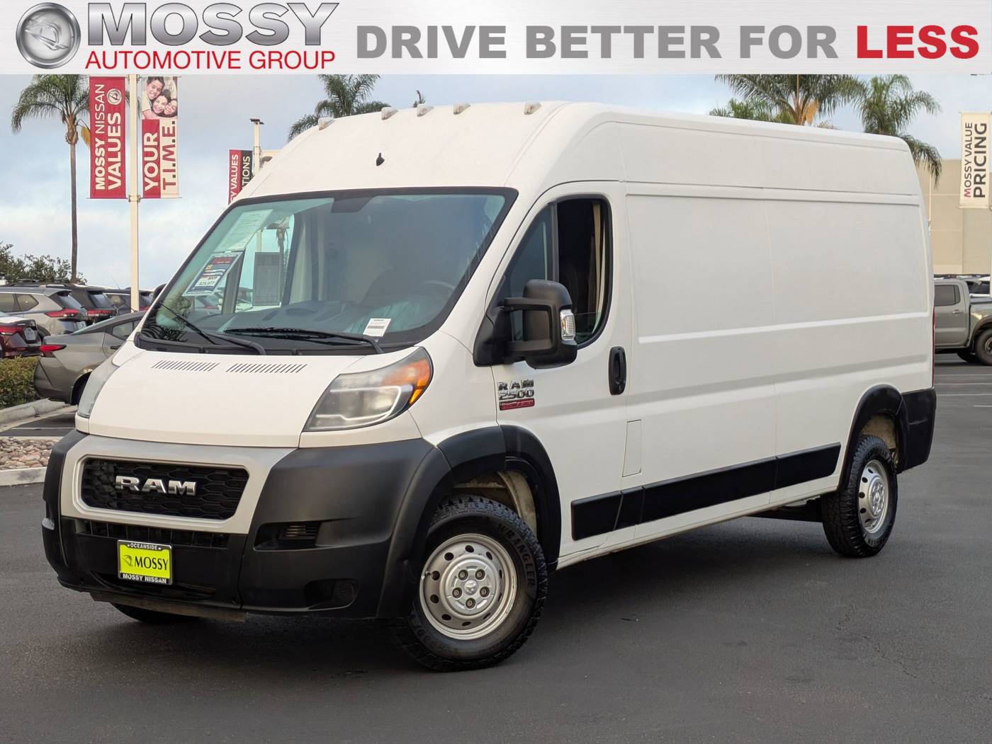 2021 Ram ProMaster Cargo Van 2500 — Cargo Van — 52,184 mi — Oceanside, CA