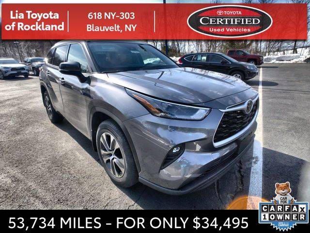 2022 Toyota Highlander XLE — SUV — 53,698 mi — Blauvelt, NY