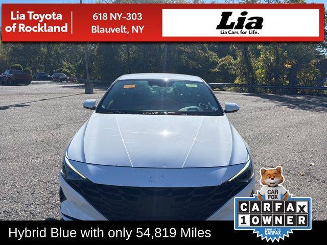 2023 Hyundai Elantra Hybrid Blue — Sedan — 54,811 mi — Blauvelt, NY