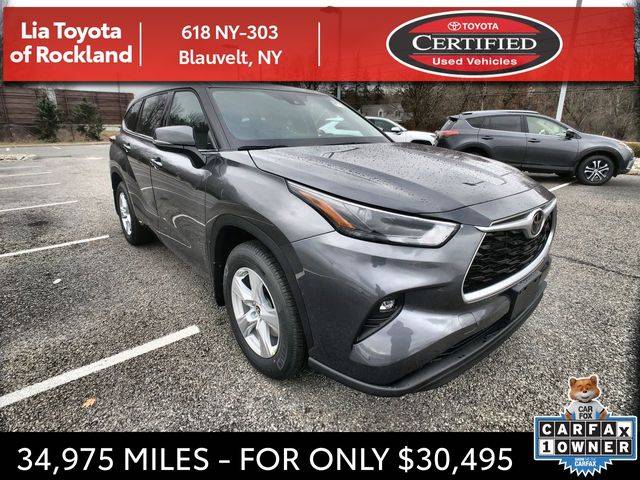 2022 Toyota Highlander LE — SUV — 34,967 mi — Blauvelt, NY