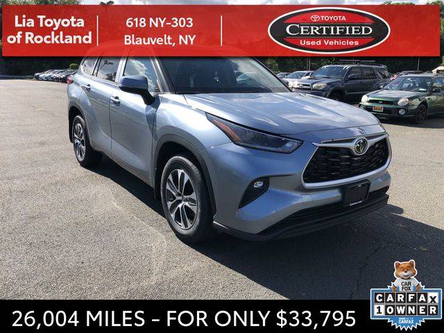 2021 Toyota Highlander XLE — SUV — 27,935 mi — Blauvelt, NY