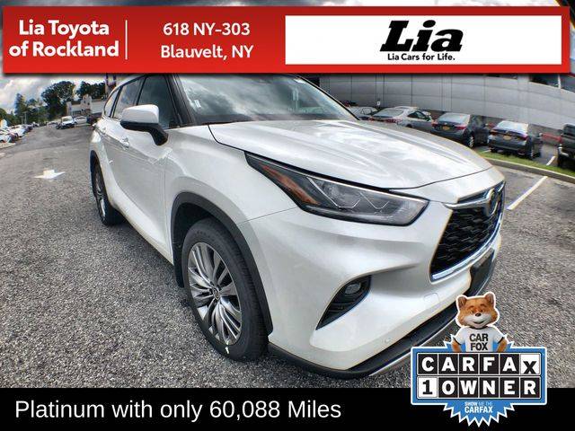 2021 Toyota Highlander Platinum — SUV — 53,643 mi — Blauvelt, NY