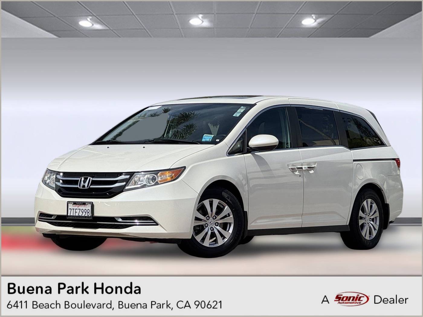 2016 Honda Odyssey EX-L — Minivan — 108,592 mi — Buena Park, CA