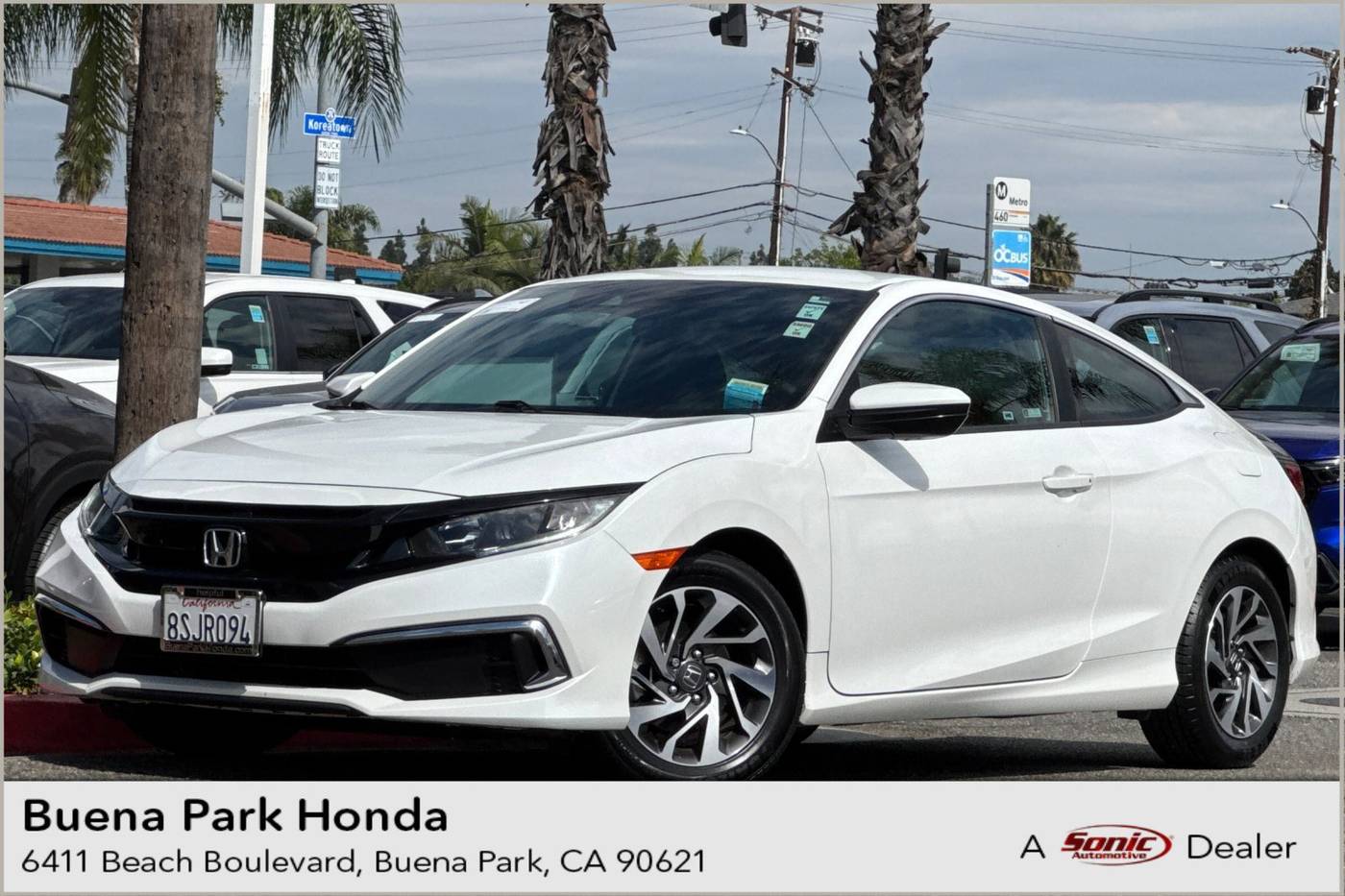 2019 Honda Civic LX — Coupe — 44,035 mi — Buena Park, CA