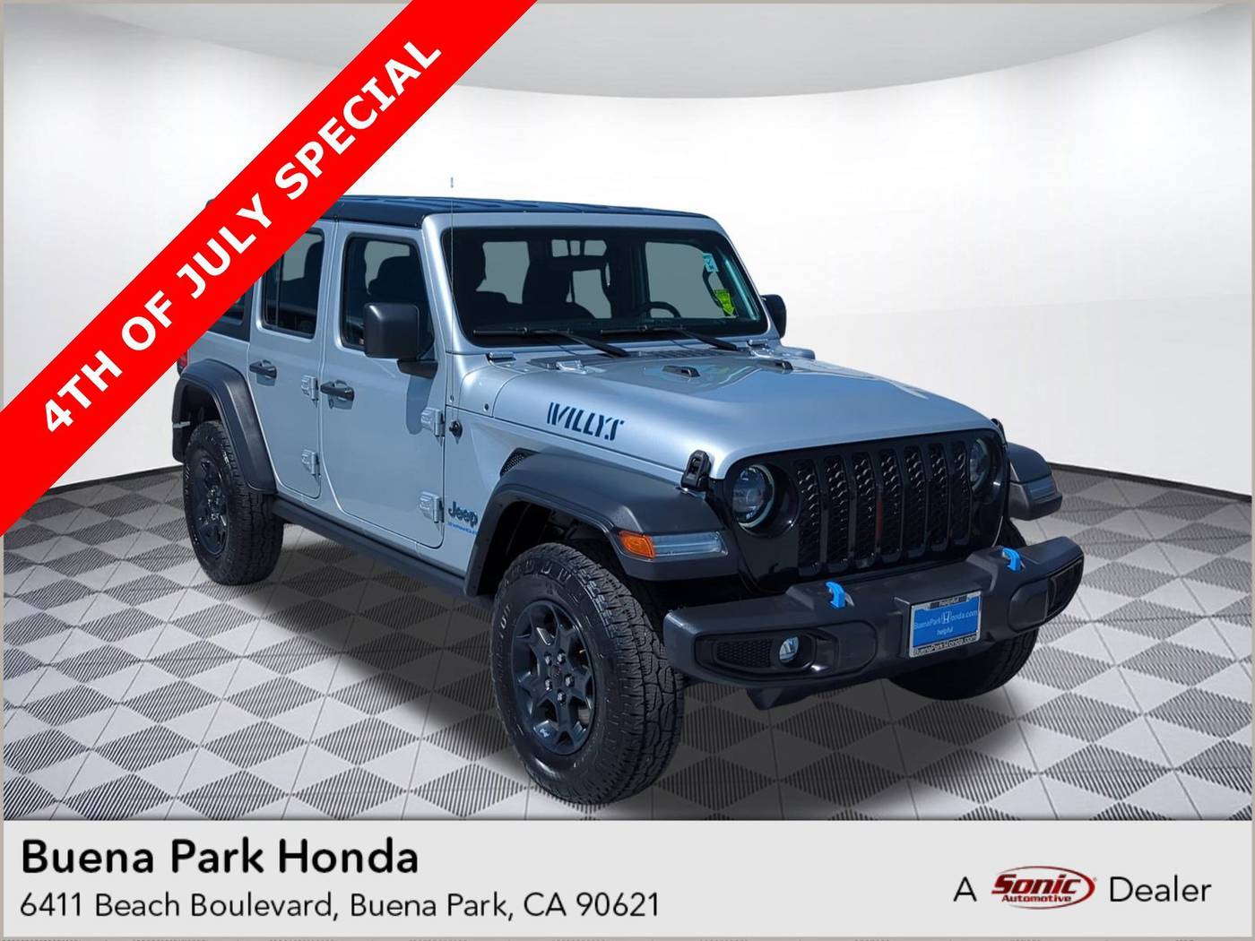 2023 Jeep Wrangler 4xe — SUV — 44,129 mi — Buena Park, CA
