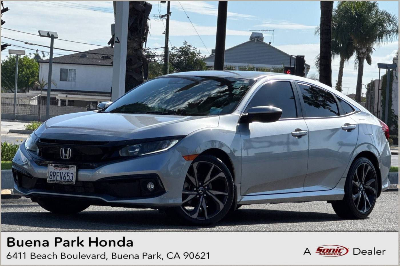 2020 Honda Civic Sport — Sedan — 56,533 mi — Buena Park, CA