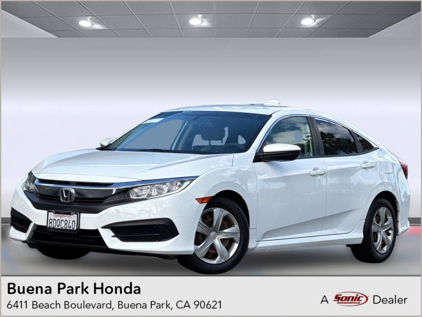 2018 Honda Civic LX — Sedan — 95,485 mi — Buena Park, CA