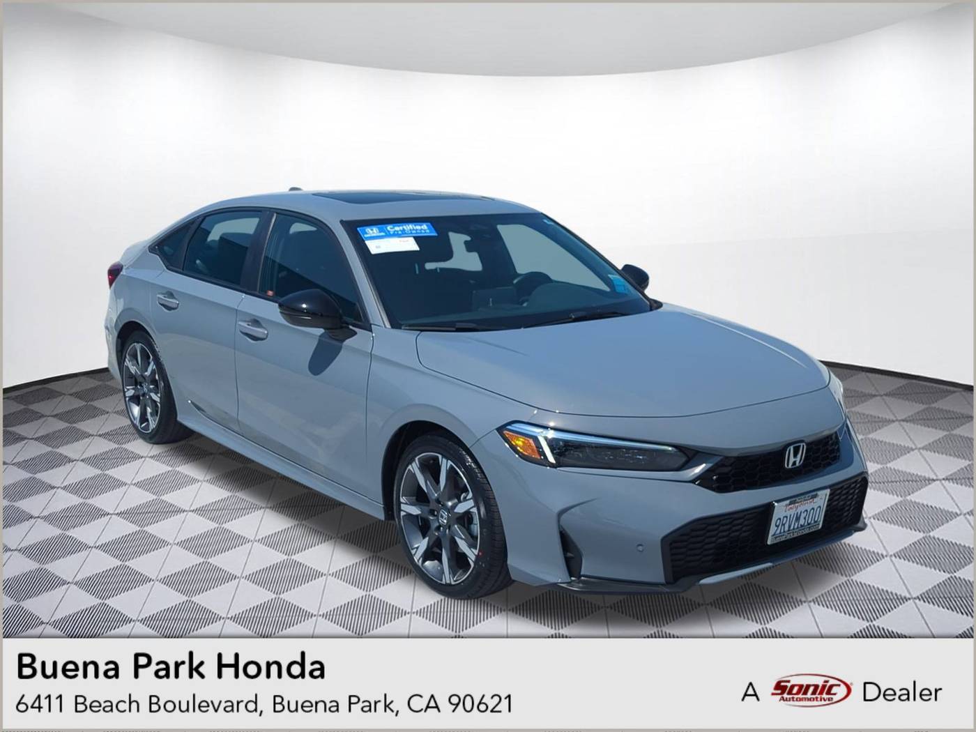 2025 Honda Civic Hybrid Sport — Sedan — 14,285 mi — Buena Park, CA