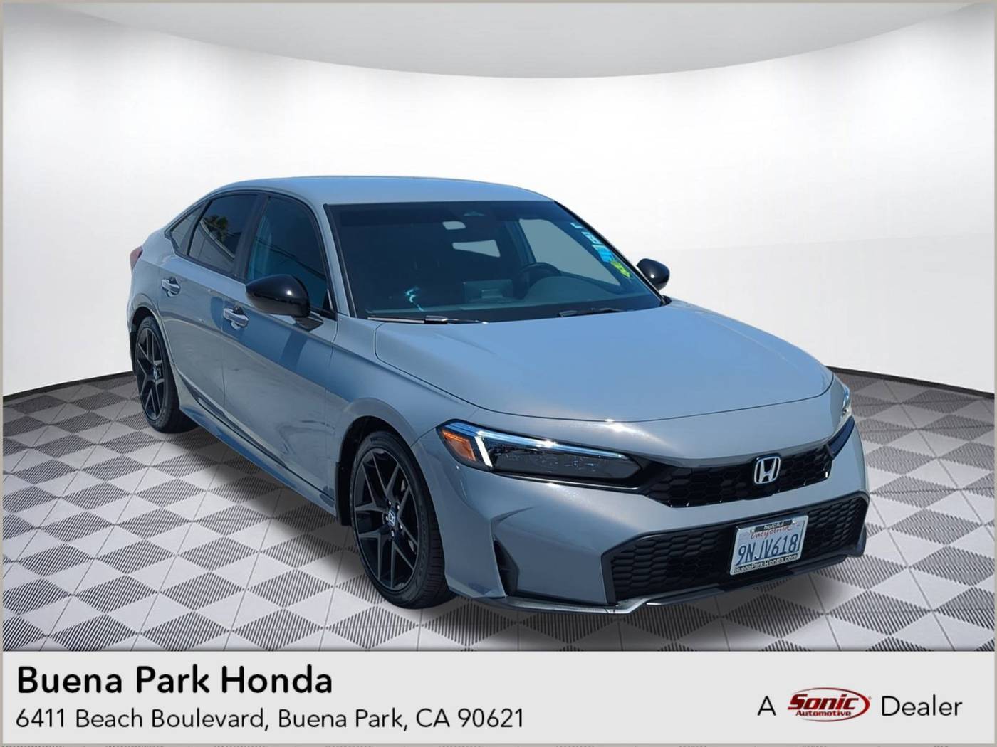 2025 Honda Civic Sport — Sedan — 14,266 mi — Buena Park, CA