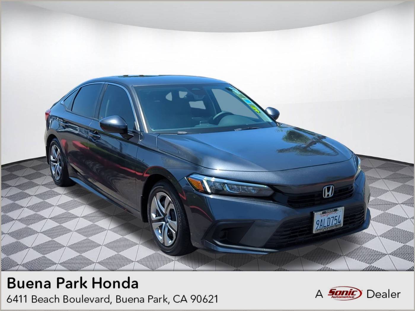 2022 Honda Civic LX — Sedan — 27,470 mi — Buena Park, CA