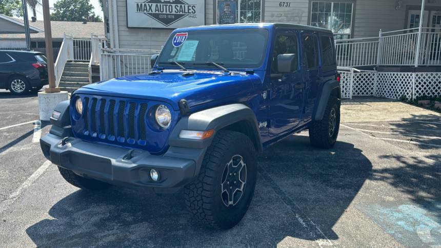 2018 Jeep Wrangler Sport S — SUV — 83,743 mi — San Antonio, TX