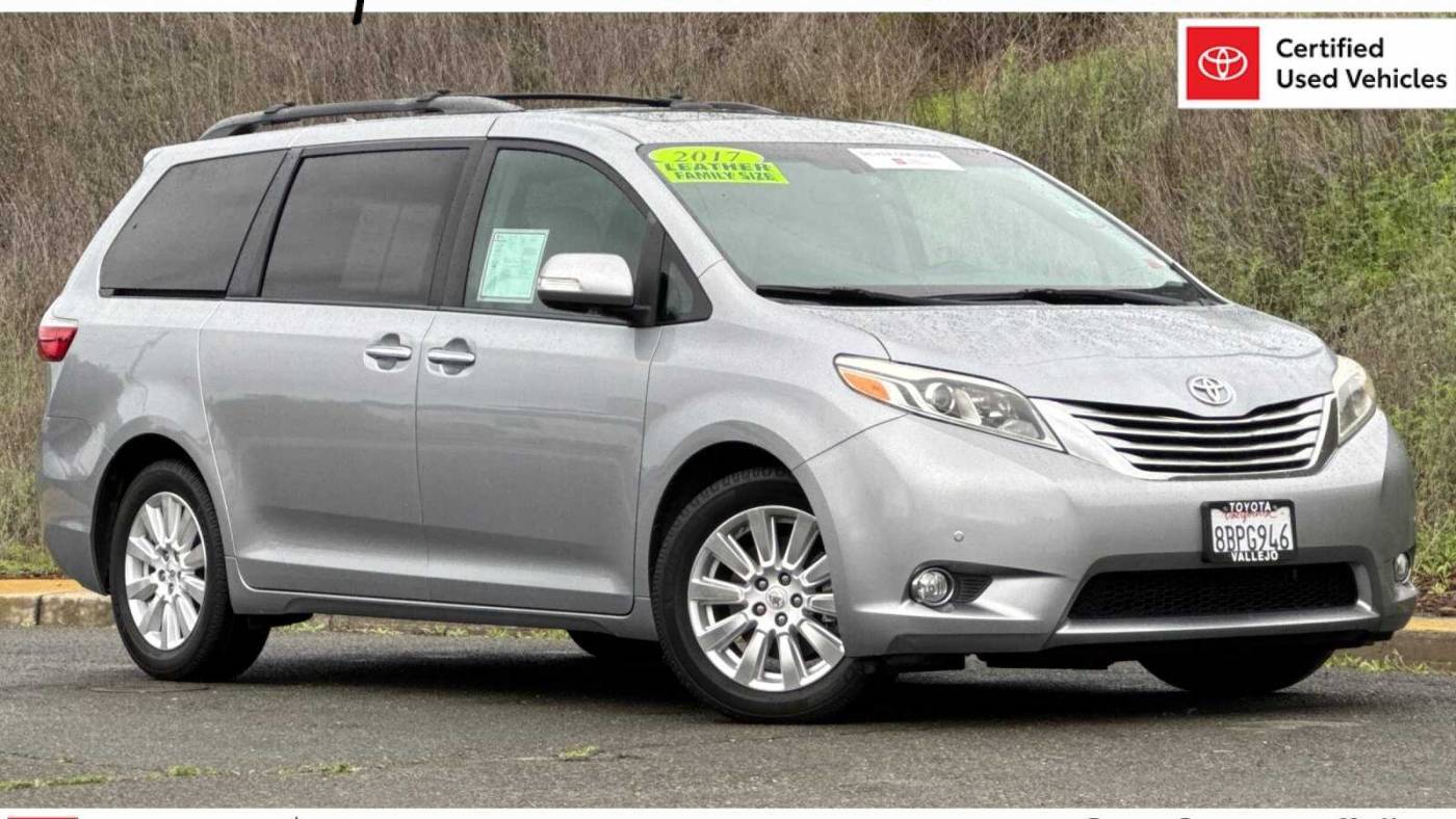 2017 Toyota Sienna Limited Premium — Minivan — 74,983 mi — Vallejo, CA