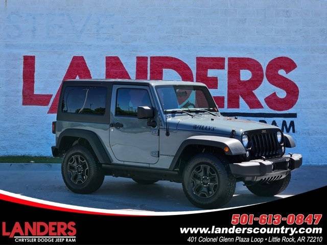 2015 Jeep Wrangler Willys Wheeler — SUV — 84,913 mi — Little Rock, AR
