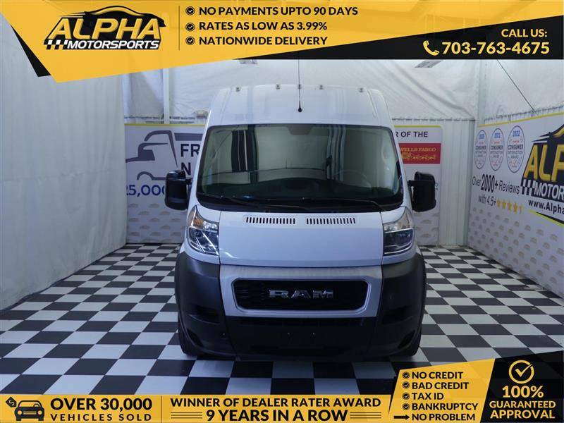 2020 Ram ProMaster Cargo Van 2500 — Cargo Van — 44,766 mi — Manassas, VA