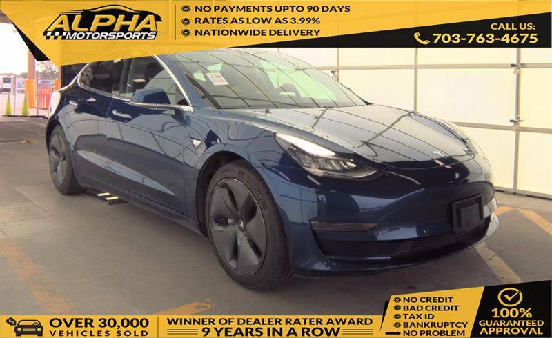2020 Tesla Model 3 Standard Range Plus — Sedan — 58,507 mi — Manassas, VA
