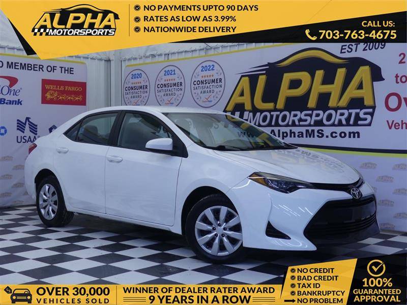 2018 Toyota Corolla LE — Sedan — 63,477 mi — Manassas, VA