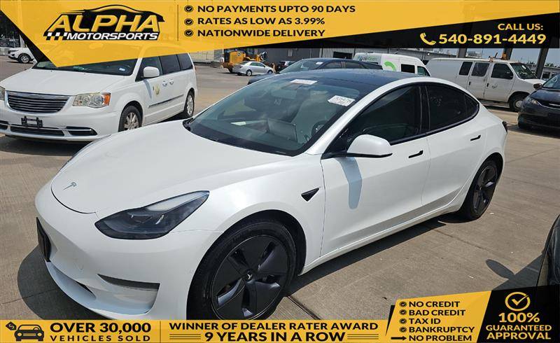 2021 Tesla Model 3 Standard Range Plus — Sedan — 43,025 mi — Manassas, VA