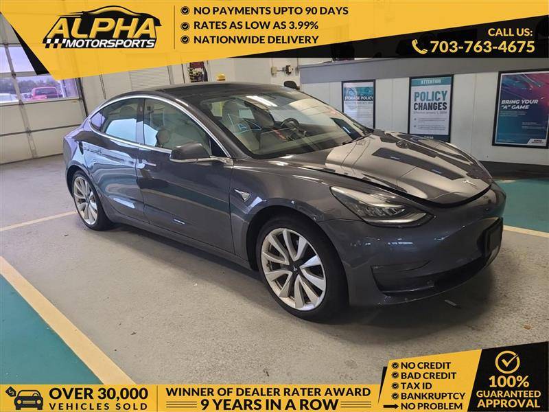 2019 Tesla Model 3 Long Range — Sedan — 67,213 mi — Manassas, VA