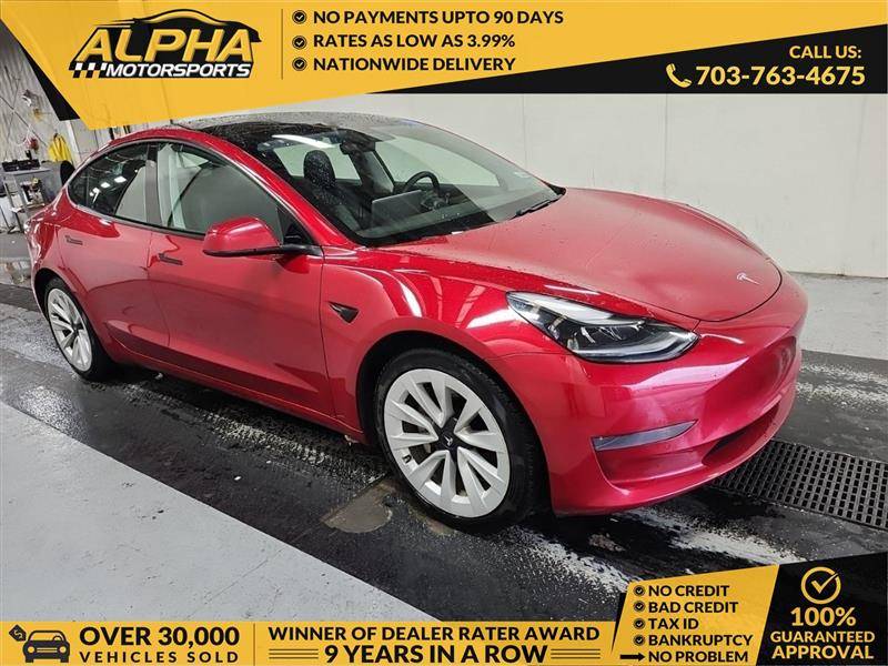 2021 Tesla Model 3 Standard Range Plus — Sedan — 117,984 mi — Manassas, VA