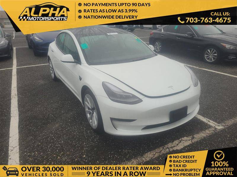 2022 Tesla Model 3 Long Range — Sedan — 22,946 mi — Manassas, VA