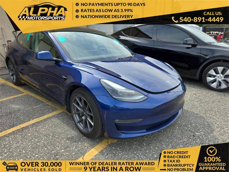 2021 Tesla Model 3 Long Range — Sedan — 136,571 mi — Manassas, VA