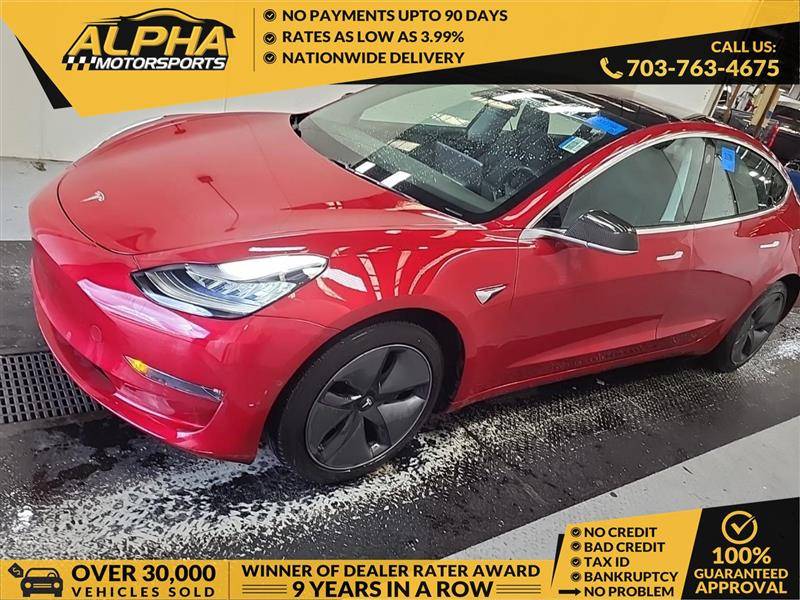 2018 Tesla Model 3 Long Range — Sedan — 38,845 mi — Manassas, VA