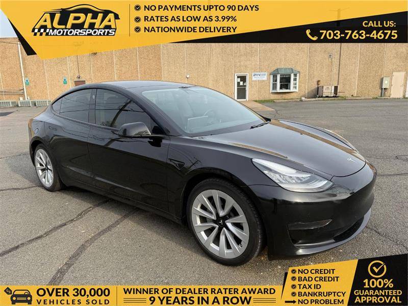 2021 Tesla Model 3 Standard Range Plus — Sedan — 94,610 mi — Manassas, VA