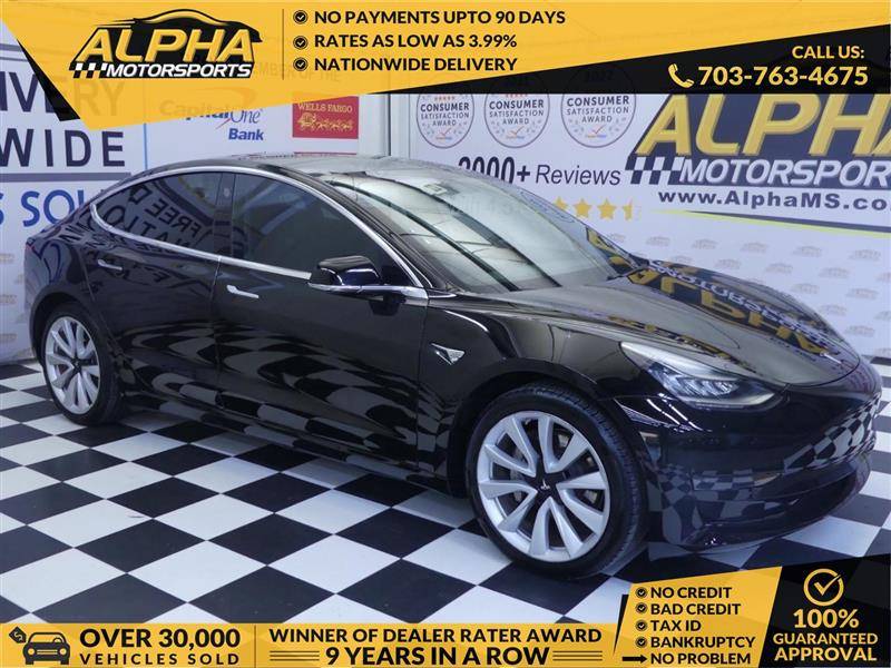2020 Tesla Model 3 Long Range — Sedan — 75,958 mi — Manassas, VA