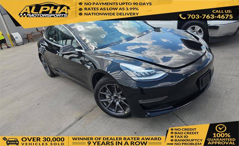 2018 Tesla Model 3 Long Range — Sedan — 71,637 mi — Manassas, VA