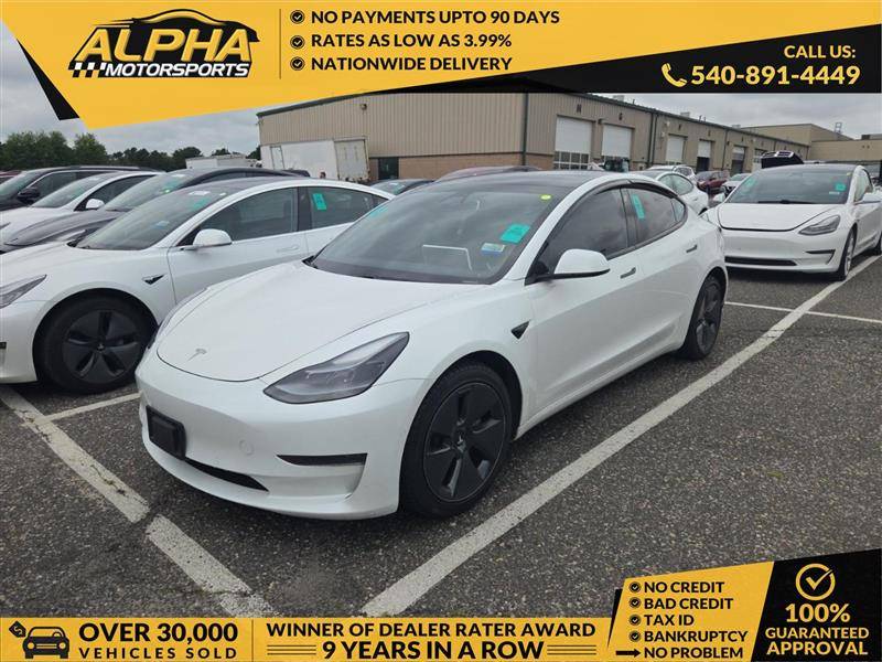 2021 Tesla Model 3 Standard Range Plus — Sedan — 83,960 mi — Manassas, VA