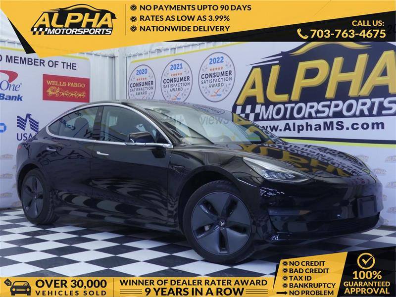2019 Tesla Model 3 Standard Range Plus — Sedan — 66,562 mi — Manassas, VA