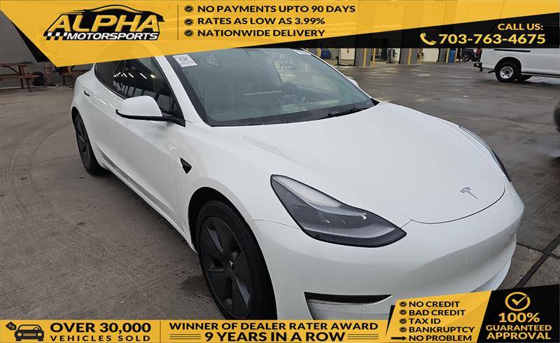2021 Tesla Model 3 Standard Range Plus — Sedan — 47,376 mi — Manassas, VA