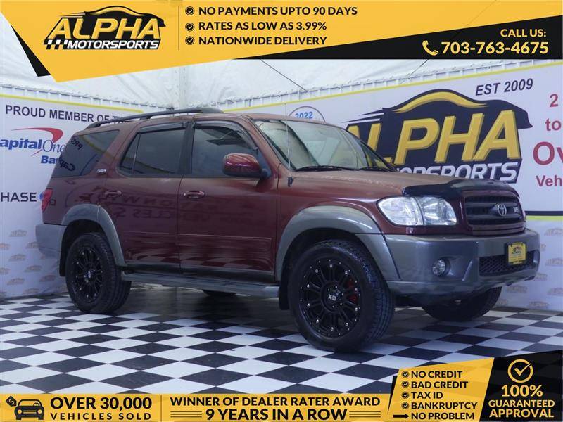 2004 Toyota Sequoia SR5 — SUV — 186,663 mi — Manassas, VA